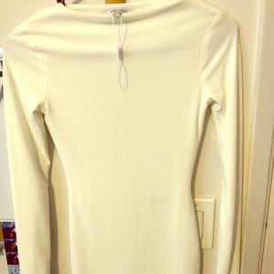 White long sleeve dress never been worn brand new